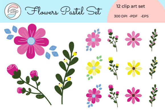 Download Flowers Botanical Clip Art - Botanical clip art Collection